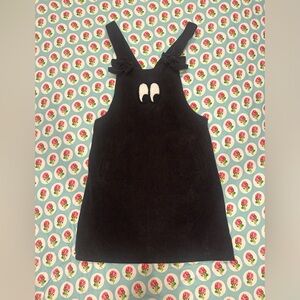 Black Pinafore Eyes black corduroy Lazy Oaf overall Dress